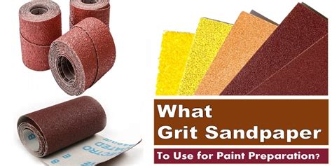 what grit sand paper for painting